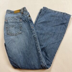 Vintage Tommy Hilfiger Women Blue Wash Flare Leg Jeans Y2K